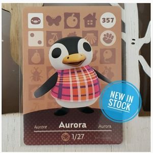 Genuine Animal Crossing amiibo card 357 Aurora